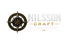 Nilsson Craft logo with compass emblem